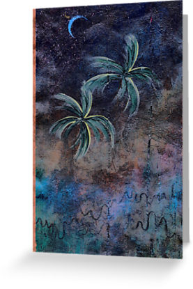 PALMS ON BARK BLUE NIGHT papergc,441x415,w,ffffff.2u4