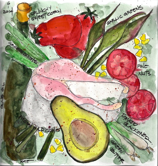 W14 6 1 Salmon with Garlic Greens 2